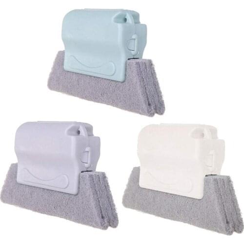 3Pcs Creative Groove Cleaning Brush ic Window Door Track Cleaning Brush Space Groove Sliding Tools Dust Cleaner
