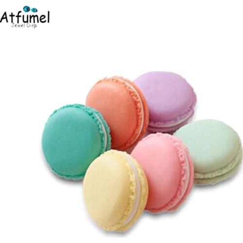 Candy Color Ring Box Mini Cute Macaroon Earring Jewelry Storage Box Carrying Pills Home Accessory Organize Ring Box 5Pcs