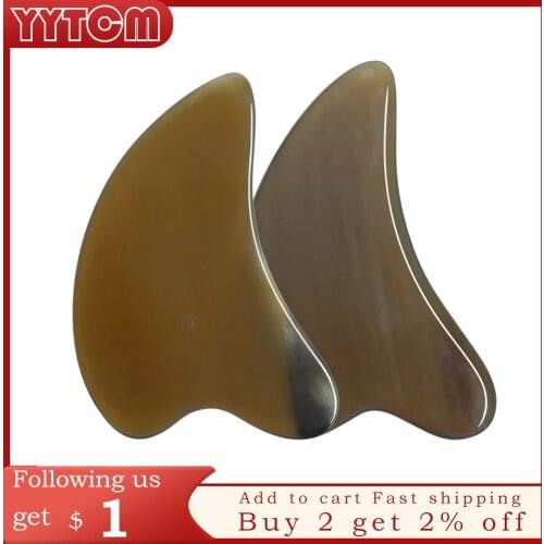 5pcs/lot Tontin High Quality Horn Guasha Scraping Facial Beauty Salon Tool Dolphin shape Gift Chart and Bag gua sha tools