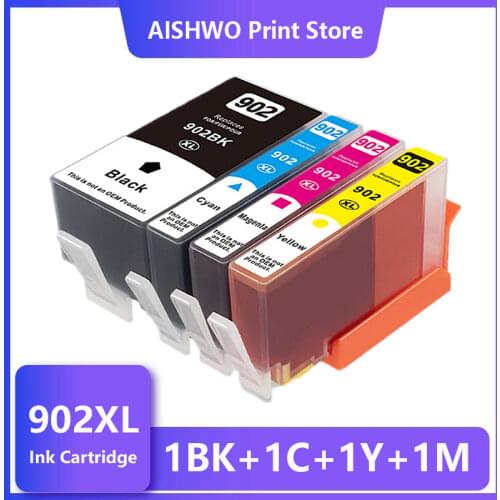 ASW 902XL For HP 902 Compatible Ink Cartridges For HP Printers Officejet Pro 6950 6958 6960 6962 6968 6961 6963 6964 6966 6970