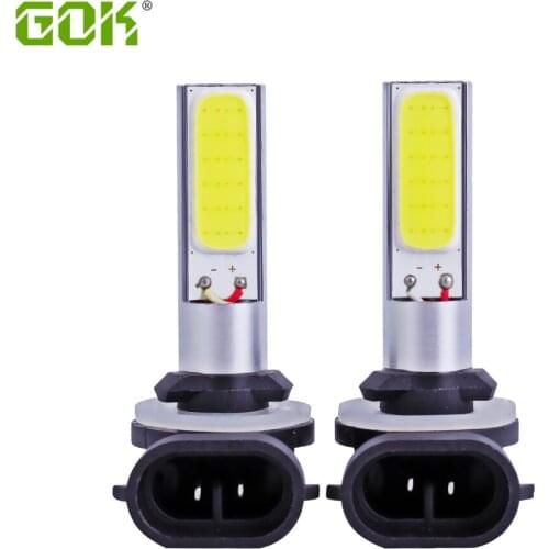 Free Shipping 10pcs H27 881 led cob 16W smd Chip LED Fog Light H1 H3 880 881 cob led high power led fog light