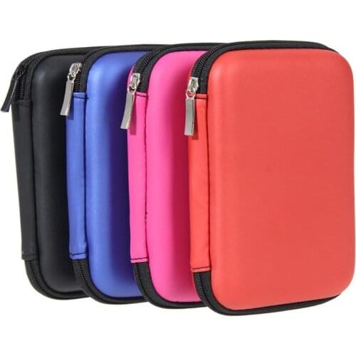 Carrying case external hard disk Storage Bag for Carry Usb Cable Case Cover For PC Laptop Hard Disk Box dropshipping
