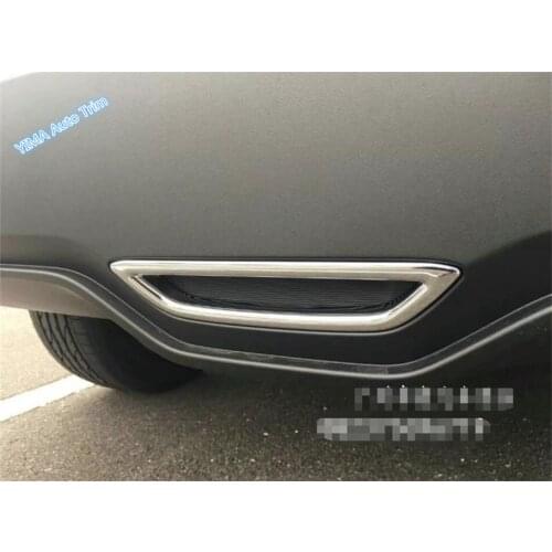 Lapetus Auto Styling Rear Tail Parking Park Brake Lights Lamp Decor Frame Cover Trim Fit For Toyota C-HR CHR 2016 2017 2018 2019