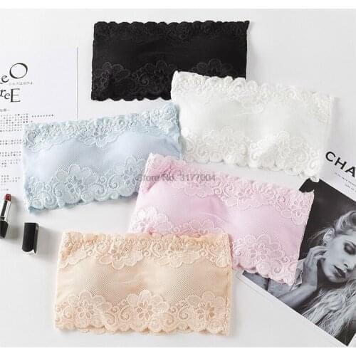 DHL 200pcs Teenage Girls Wrapped Chest Lace Training Bras Summer Breathable Underwear Childrens Clothing