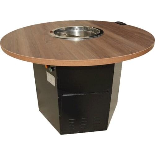 Induction cooker integrated self-service hot pot table grilled shabu table catering oil fume purification equipment manufacturer