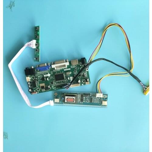 Kit for LQ170M1LA04 1920x1200 monitor 30pin HDMI+DVI+VGA LCD Audio driver panel screen kit DIY panel Controller Board 2 lamps