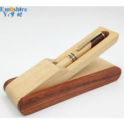 Hot Classic Signature Pen Set Wooden Crafts for Company Meeting Gifts Ball Point Pen Roller Ball Pen for Writing Supplies P050