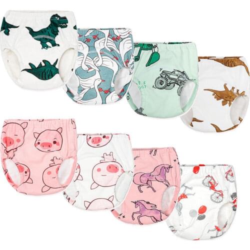 Baby cotton reusable diaper Baby Nappy Washable cloth diaper Child cotton training pants underwear Boys and Girls Diapers NP001