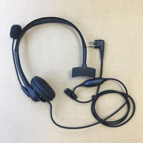 Over head single headhone M plug 2pins for Motorola GP88S,GP3188,CP140,CP450,CP040,Hytera TC510,TC500S wakie talkie