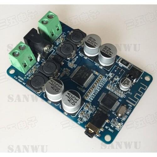 DC 10 - 25V TDA7492P 25W + 25W Bluetooth Power Amplifier Board