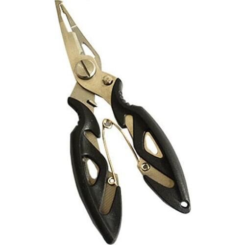 1PC 13cm Fishing Pliers Multifunctional Fishing Boating line Cutter Secure Pliers Tackle Tool