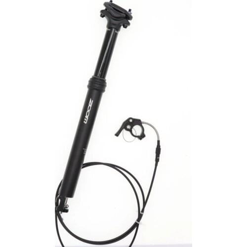 ZOOM MTB dropper post seat post 30.9/31.6 mm Height adjustable folding bike seat post
