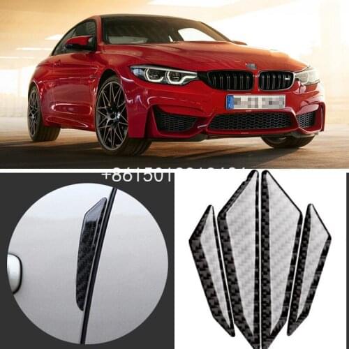Door crash strip carbon fiber anti-collision strip body protection decoration patch For BMW M2 M3 M4 M5 M6 M8 X6 M X5 M