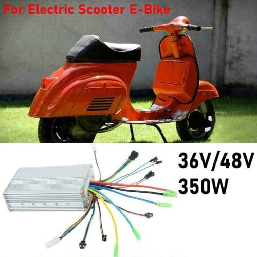 DC 36V/48V 350W Brushless Motor Speed Controller Regulator for Electric Bicycle E-bike Scooter Accessories Durable and Practical