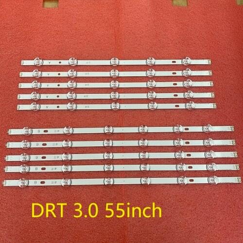Original 10pcs LED backlight strip For 55LB5950 55LF LG INNOTEK DRT 55 DIRECT 3.0 55INCH 55DRT3.0 6916L-1989A 1990A 1991A 1992A