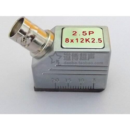 Ultrasonic oblique probe 2.5P 8*12 K2.5 universal flaw detector transverse wave transducer