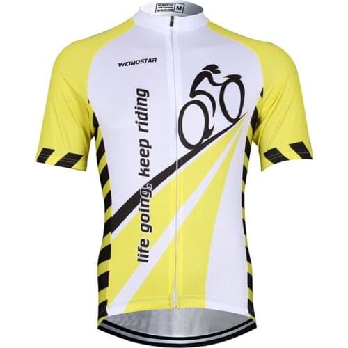 Weimostar New Summer Bike Jersey Tops Breathable Bicycle Cycling Clothing camisa ciclismo MTB Cycling Jersey Shirt Ropa Ciclismo