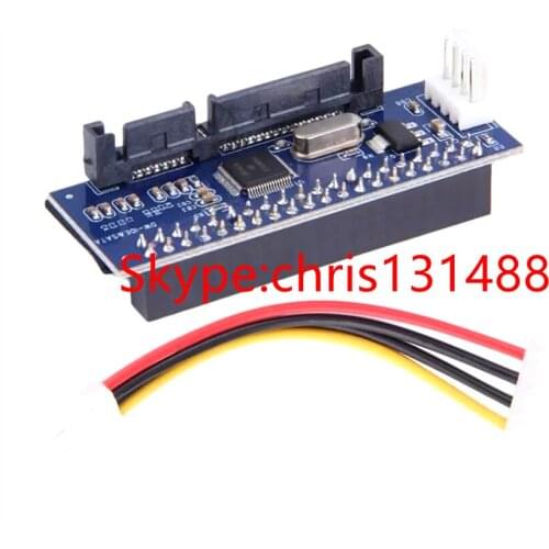 Old-style hard disk drive and parallel port to serial port Desktop video recorder IDE to SATA interface conversion card