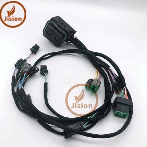 Jision E330D C9 Excavator Engine Wiring Harness 235-8202