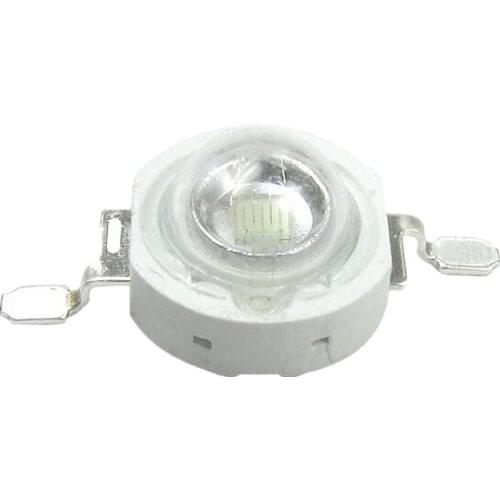 100pcs 3W LED beads Blue High power LED lamp 460-465nm 700mA 3.2-3.4V 50-60LM 45mil Chip Lamp Free shipping