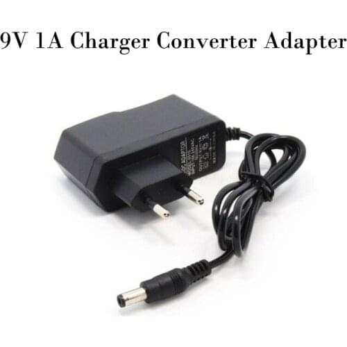 9V 1A Charger Converter Adapter 100V-240V AC DC 3D Printers Parts Power Supply EU Plug 5.5mm x 2.1mm 1000mA Part For Motherboard