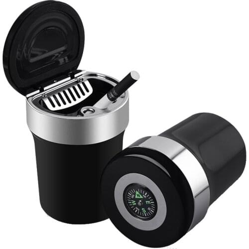 Car Compass Ashtray Car With Led Ashtray Car With Ashtray Black ashtray Car Part