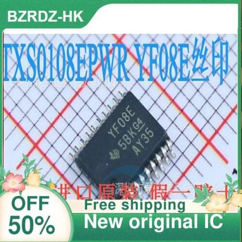 2-10PCS/lot TXS0108 TXS0108EPWR YF08E TSSOP-20 New original IC