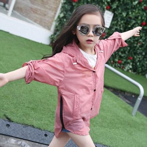 CNYASURE Girls' Windbreakers