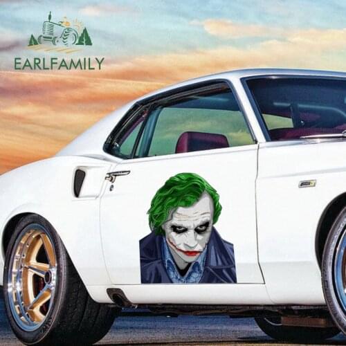 EARLFAMILY for Fashion Joker Graphics 43cm Car Stickers and Decals Scratch-Proof Waterproof JDM VAN Trunk Vinyl Car Decoration