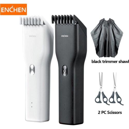 Enchen Men Electric Hair Trimmer Ceramic Clipper USB Fast Charge Hair Cutter Trimmer Family Friend Gifts