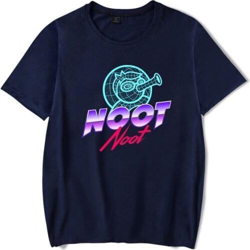 Anime Game NOOT NOOT GeorgeNotFound Merch T-Shirt Summer Casual Fashion Printed Harajuku Short Sleeved Boy/girl Y2K Clothes