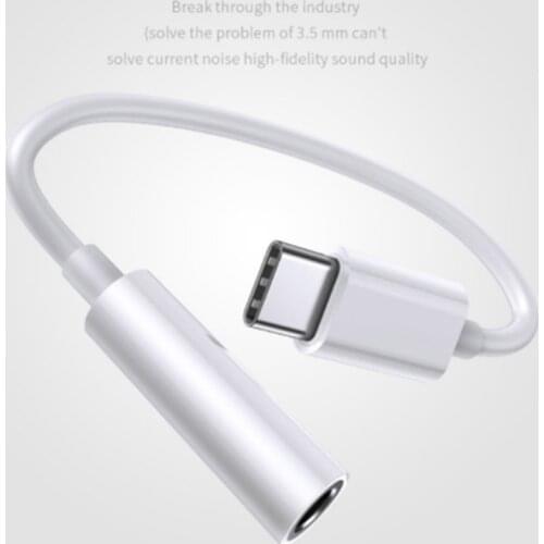 USB Type C Male To 3.5mm Earphone Female USB 3.1 Type-C To 3.5mm Audio Speakder Female Adapter For Samsung S20 Plus For Xiaomi 6