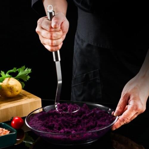 Potato Pusher Smooth Mashed Pressed Potato Masher Ricer Puree Juice Maker Potatoes Crusher Fruit Tools