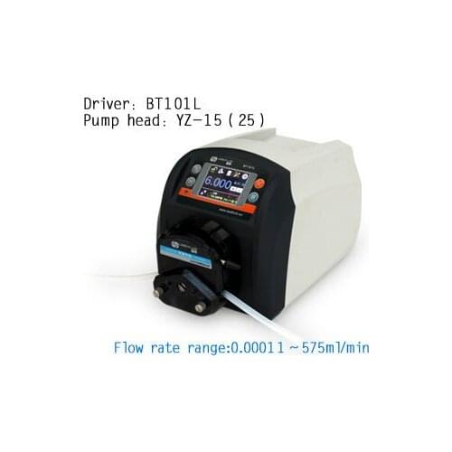 BT101L YZ15 Intelligent peristaltic pump Precise Flow Control Water Liquid Industry Laboratory Pump 0.006-420 ml/min