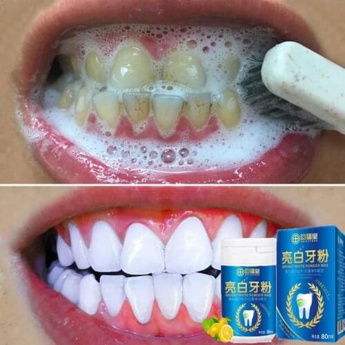Teeth Whitening Powder tooth Cleansing Essence Dental Toothpaste Kit Oral Hygiene For Remove Stains Plaque Improve halitosis