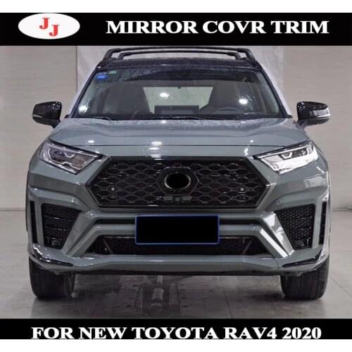 For Toyota Rav4 body kit 2019 2020 front and rear bumpers for New rav4 Side skirt with painting