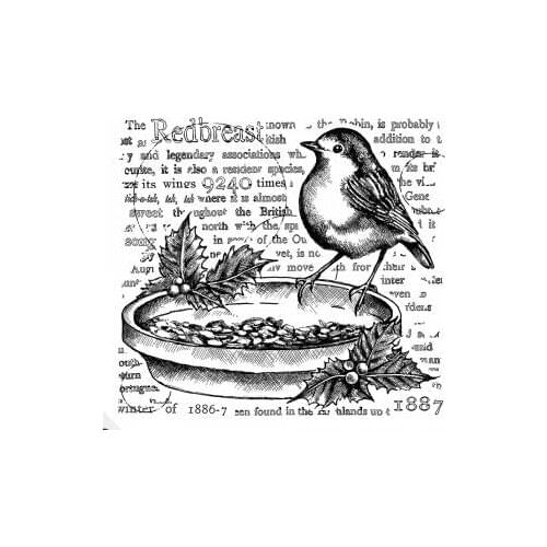 Bird Transparent Clear Silicone Stamp/Seal for DIY scrapbooking/photo album Decorative clear stamp M1364