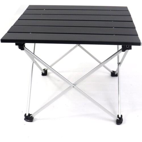 Ultralight Aluminum Table Compact Camp Table, Portable Folding Camping Table with Carry Bag for Outdoor,Picnic