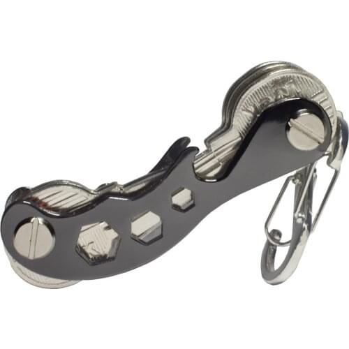 Smart Key Holder EDC Gear Key Holder Creative Gift Car Key Organizer Multi-functional key Clip keychain Compact Key Holder