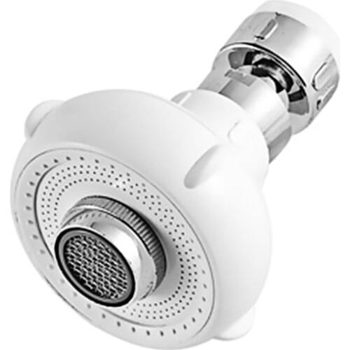 Universal Splash-proof Faucet Bubbler Filter Rotating Kitchen Sprayers Head, Tap Filter Shower Nozzles Faucet Extender Spout