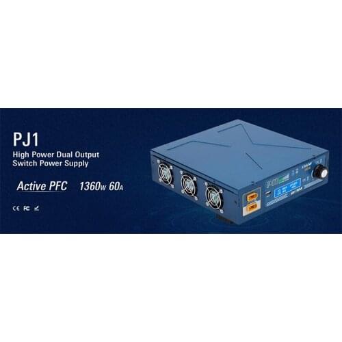 EV-PEAK PJ1 1350W 60A Charger High power Dual Output Switch Power Supply