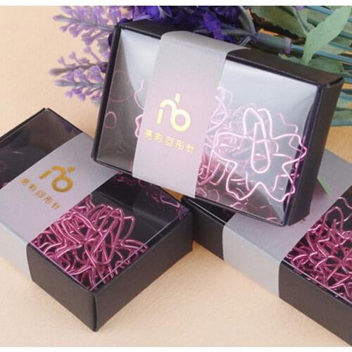 12PCS/LOT Metal Diamond Pink Cherry bloss Shape Paper Clips Kawaii Bookmark Office School Stationery Marking Clips For Planner