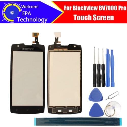5.0 inch Blackview BV7000 Pro Touch Screen Glass 100% Guarantee Original Glass Panel Touch Screen For BV7000 Pro+gifts