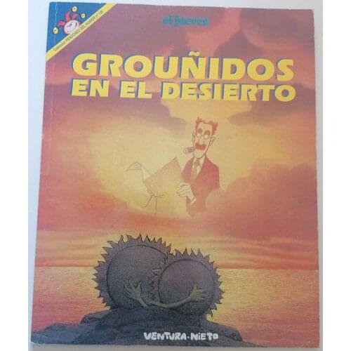 BANNERS OF HUMOR N. 135 gROUÑIDOS in the desert, year 1997, ED. EL JUEVES 1st edition, author VENTURA and grandson, COMIC