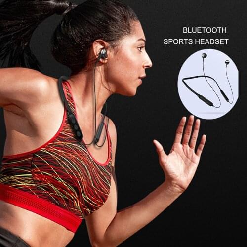 Wireless Bluetooth Compatible Headphones Semi-in-ear With Sport Earphones Waterproof Stereo Head Phones for Android and iPhones
