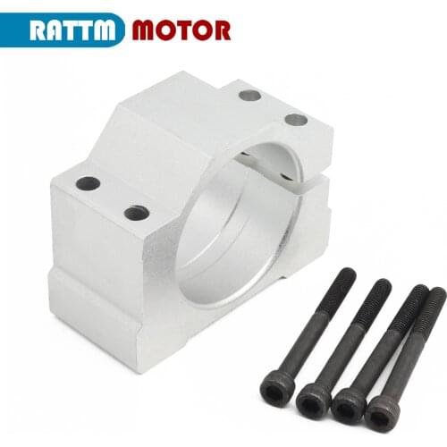 Cast Aluminium bracket 52mm Clamp for spindle / fixture / support / holder with screw