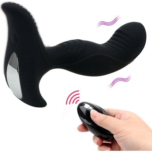 Prostate Massager Anal Plug Sex Toys For Men Butt Plug Waterproof Anal Stimulation Silicone