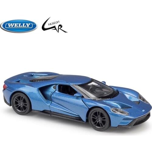 WELLY 1:36 Model Car Simulation Alloy Metal Toy Car Childrens Toy Gift Collection Model Toy Gifts 2017Ford GT