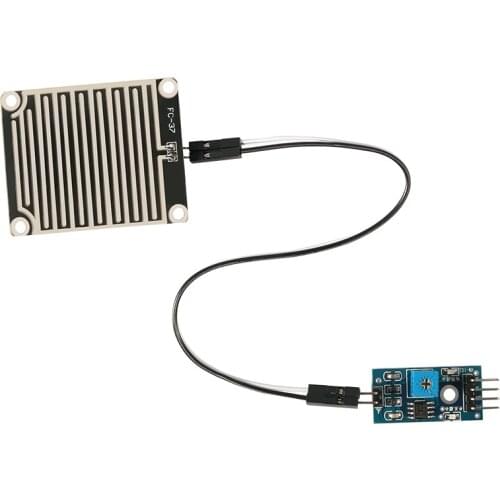 Snow Raindrops Detection Sensor Module Rain Weather Module Humidity For Arduino