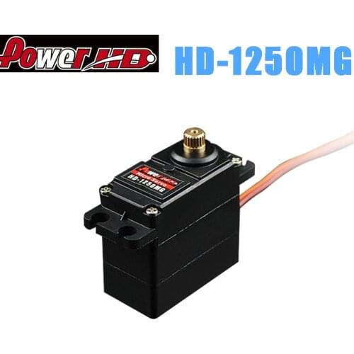 Power HD-1250MG Micro Analog Servo 3.5KG 25g with Metal Gear for RC Fixed Wing Airplane & Car & Boat